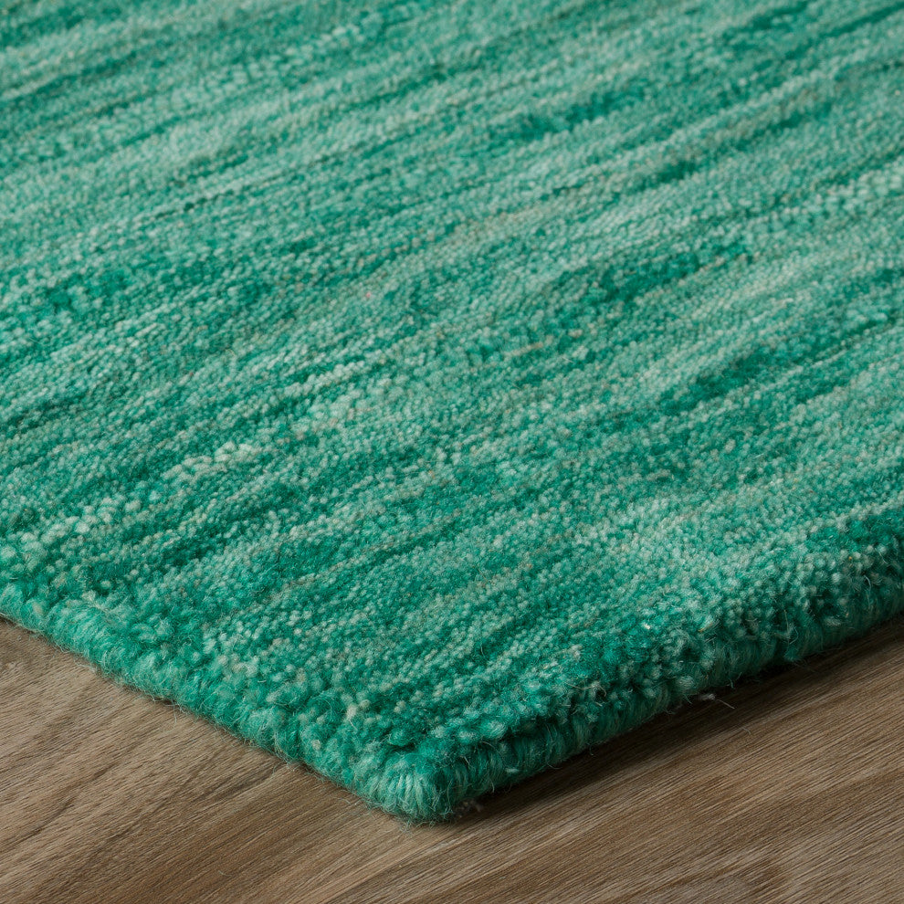 Rafia RF100 Emerald 4' x 4' Round Rug