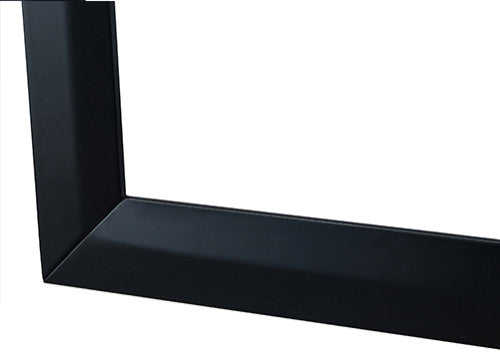 Transitional Framed Mirror, Black Onyx, 24"