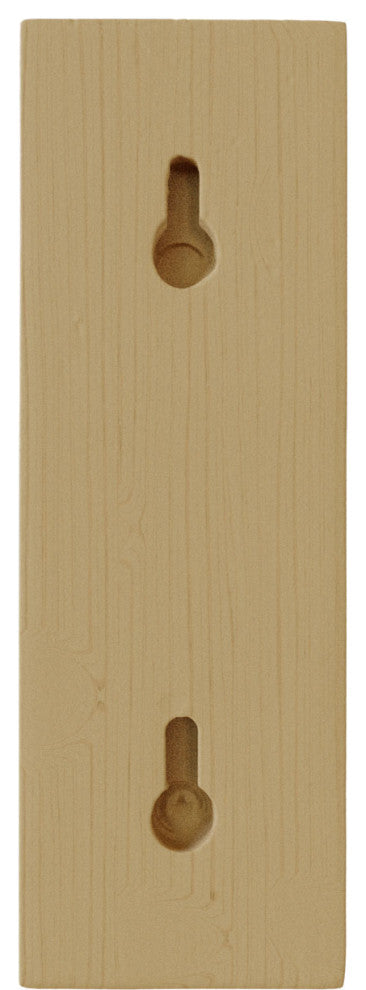 2 1/2"W x 6 1/4"D x 7 1/2"H Traditional Shelf Bracket, Alder