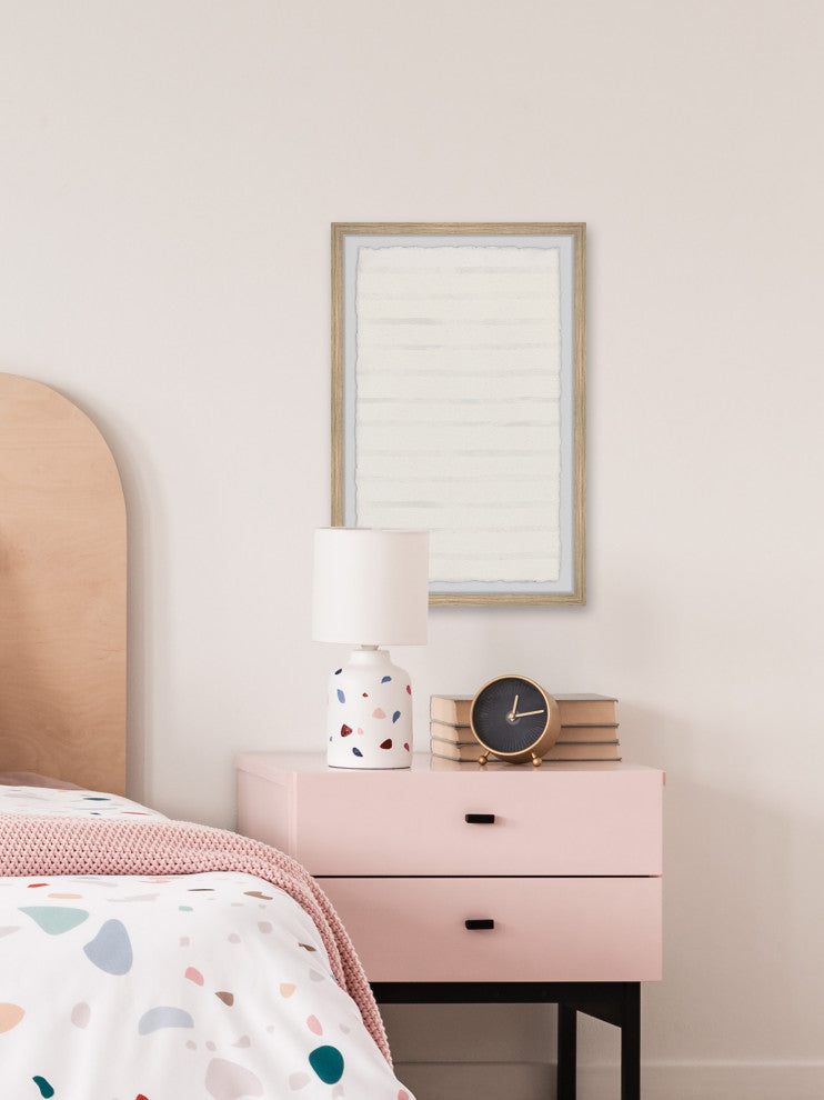 "Faint Lines" Framed Painting Print, 20x30