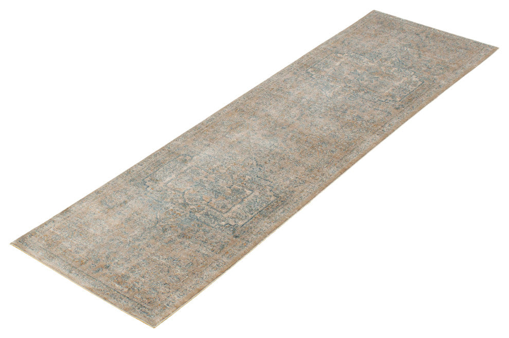 eCarpetGallery Runner Rug, Beige, Grey, 2'8" x 10'2"