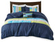 Mi Zone Pipeline Microfiber Printed Comforter Mini Set, Full/Queen