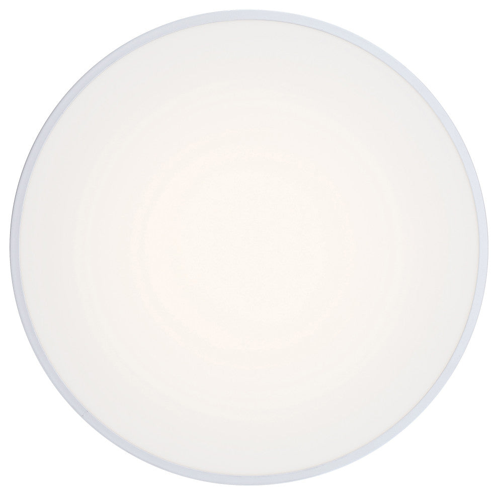 Access Lighting 49960LEDD/ACR Como 14"W LED Flush Mount Drum - Satin