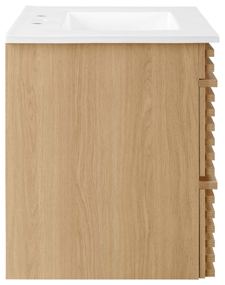 Render 30" Wall-Mount Bathroom Vanity