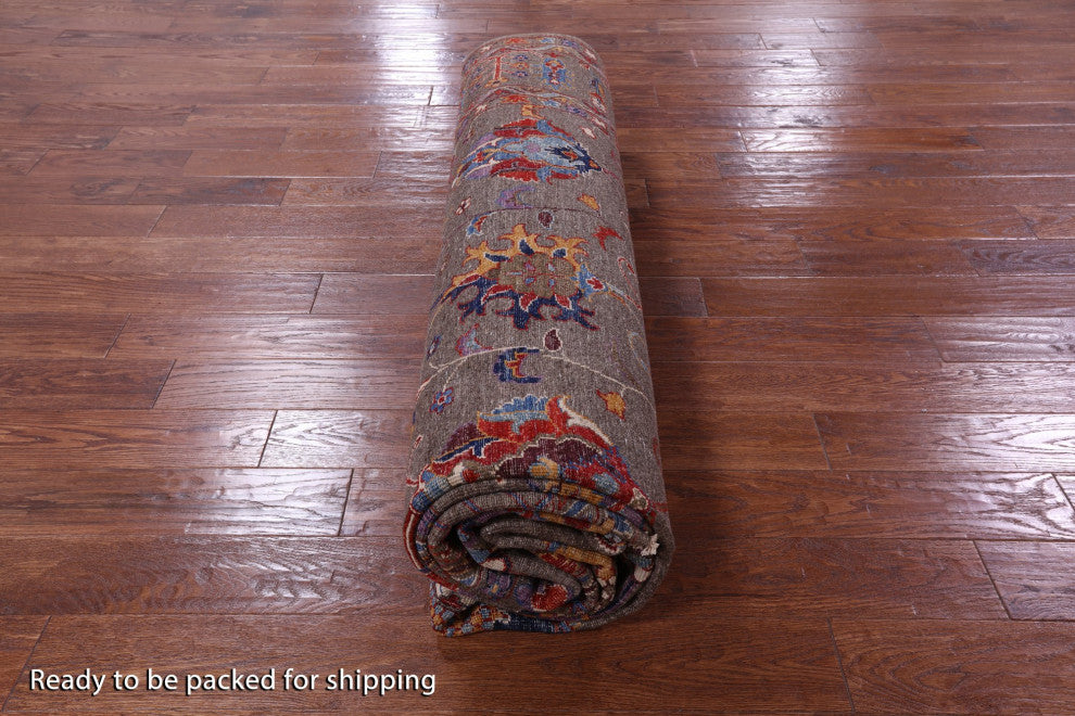 Persian Tabriz Handmade Wool Rug 8' 11" X 11' 10" Q9794