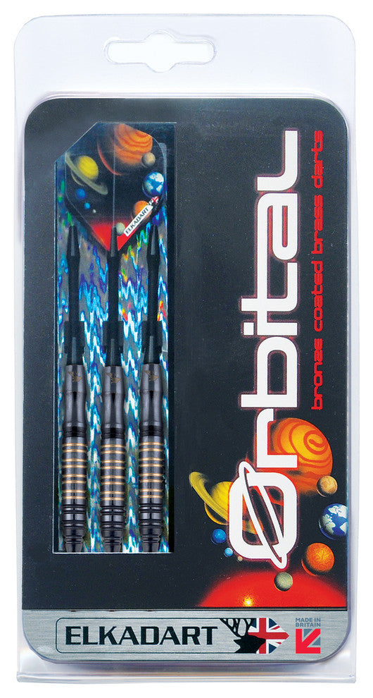 Elkadart Orbital Steel Tip Darts, 19 Grams