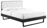 Modway Bridgette Queen Wood Platform bed With Angular Frame