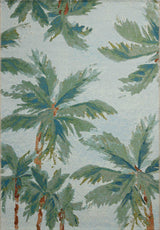 Loloi Botanical Sky / Green 6'-7" x 9'-4" Area Rug