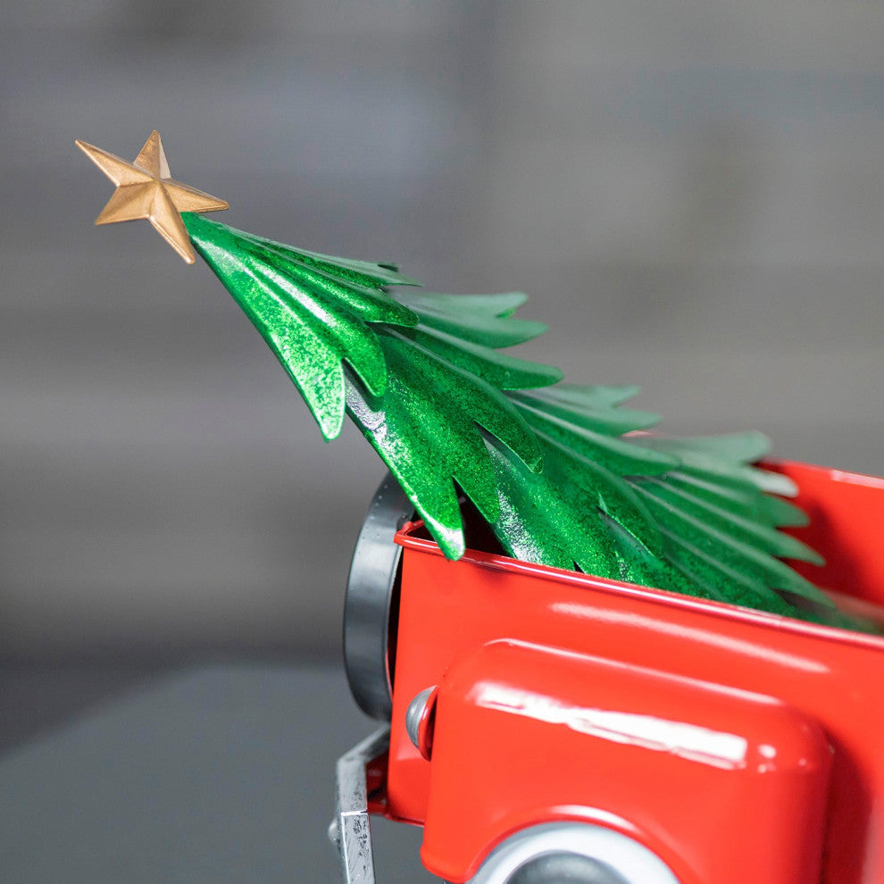 Small Multi Seasonal Iron Pickup Truck
