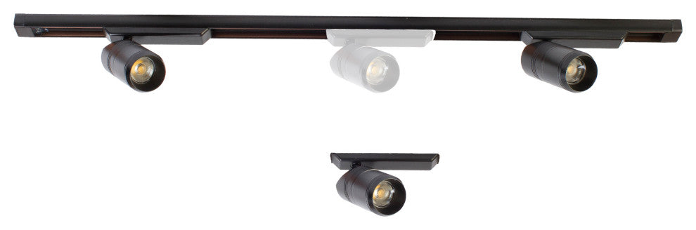 3 Mini track spotlight FY-XL for showcase display 20", 6000k Pure White