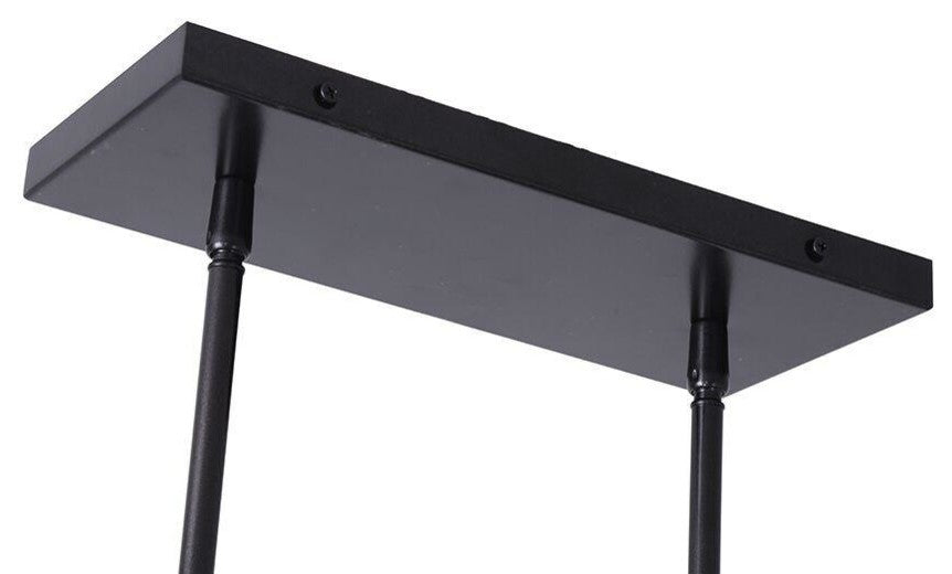 Linea di Liara Verona Box Frame Chandelier, Dark Bronze