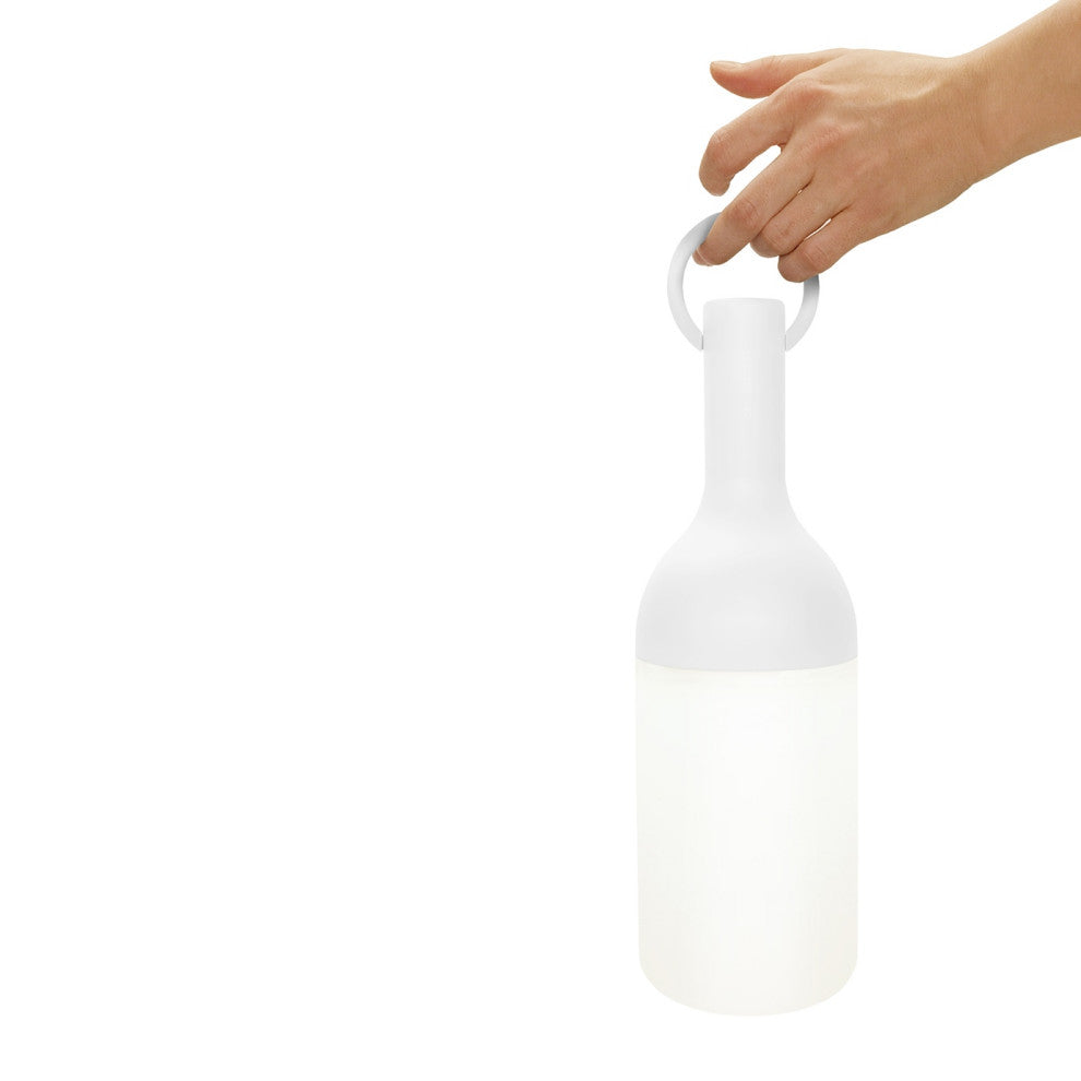 ELO LED Portable Table Lamp, White