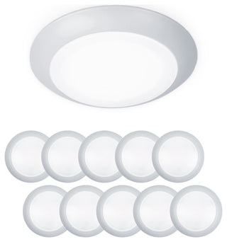 Disc LED Energy Star Flush Mount and Retrofit Kit, White