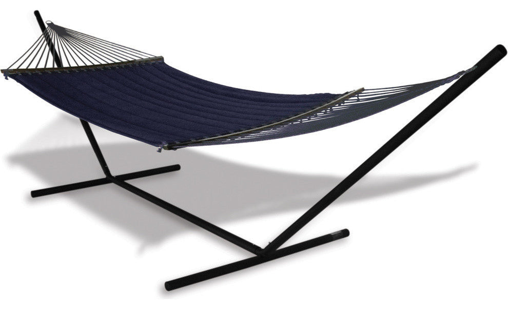 Hammaka Universal Stand and Quilted Olefin Hammock Combo