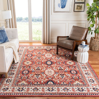 Safavieh Charleston Collection CHL412 Rug, Red/Ivory, 9'x12'