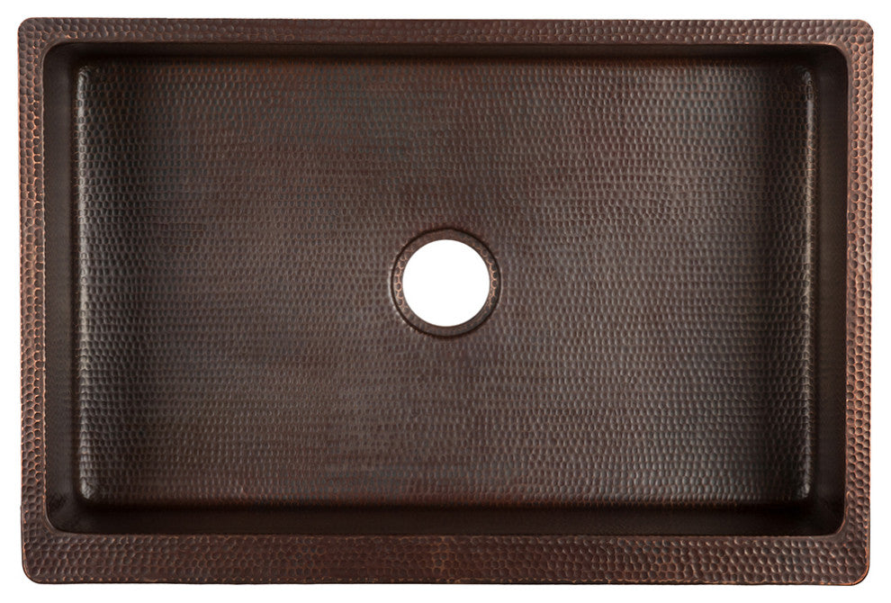 Premier Copper Products KSP3_KASDB33229S Kitchen Sink and Drain Package