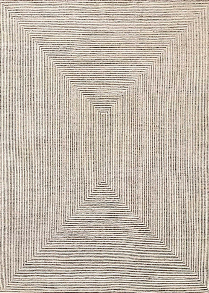 Ahgly Company Indoor Rectangle Mid-Century Modern Area Rugs, 3' x 5'