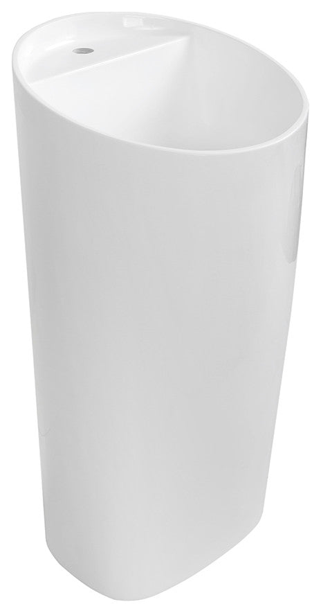 18" Streamline K-1955-18 Solid Surface Resin Freestanding Basin