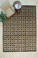 Black Transitional Geometric Ningxia Area Rug