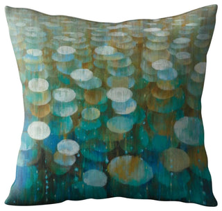 Cortesi Home Rain Drops' by Danhui Nai, Pillow