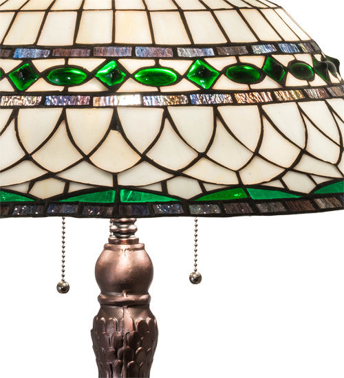 Meyda Lighting 230467 31" High Tiffany Roman Table Lamp
