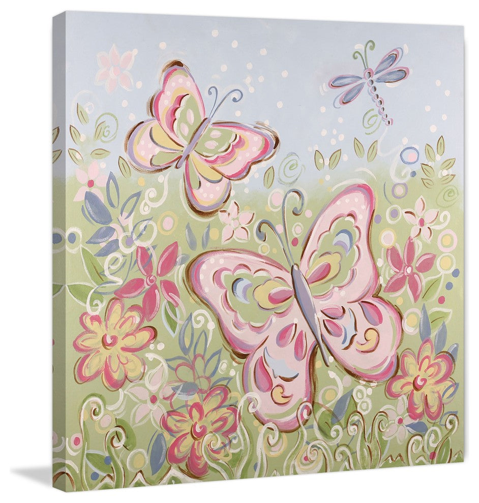 Marmont Hill, "Springtime Fantasy" by Reesa Qualia on Wrapped Canvas, 40x40