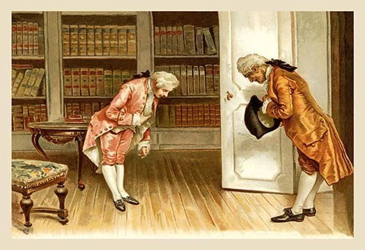 School for Scandal: Greetings- Fine Art Giclee Print 24" x 36"