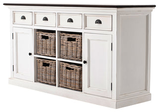 Halifax Accent Buffet with 4 Basket Set