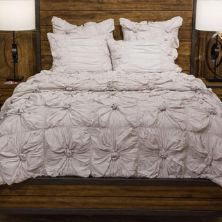 Savanna 6-Piece King Comforter Set, Stone