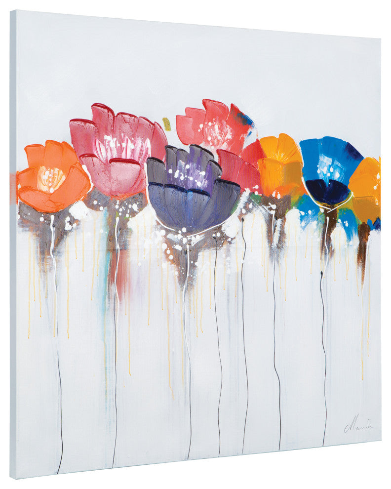 Jeweled Poppies I Artwork
