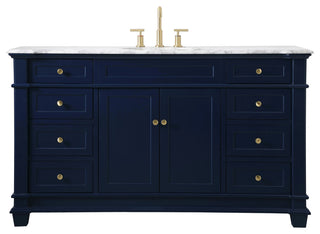 Elegant Lighting VF50060 Wesley 60" - Blue