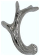 Antler Right Facing Cabinet Pull, Nickel