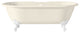 Cheviot Products Regal Cast Iron Bathtub With Faucet Holes
