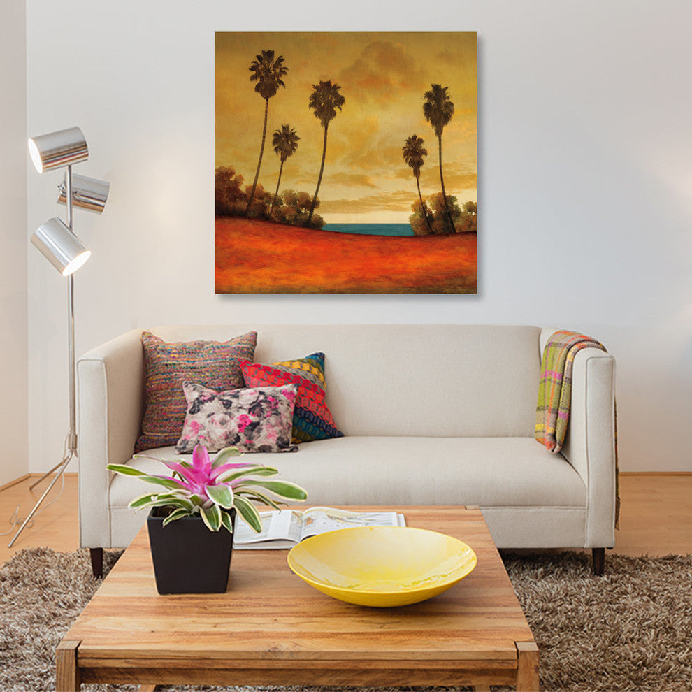 "Las Palmas II" by Gregory Williams, Canvas Print, 37"x37"