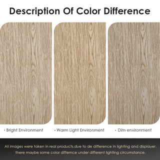 Cerrito Bathroom Vanity, Natural Oak, 60" Double, without Mirror