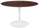 Lippa 48" Dining Table White Cherry Walnut -5173