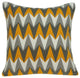 20" X 7" X 20" Multicolor Cotton Pillow Cover With Poly Insert