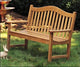 Terra Outdoor Teak Bench, 5'