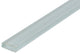 1"x12" Crystal Glass Liner, Set Of 10, Whisper Gray