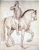 Edme Bouchardon Study for the Equestrian Statue of Louis XV Wall Decal