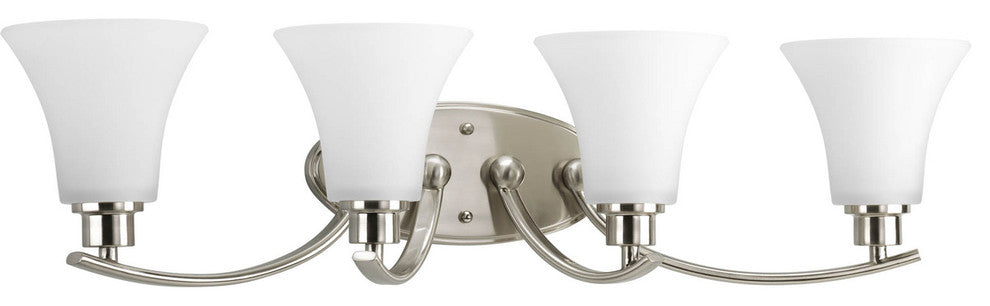 Joy Collection 4-Light Bath Light, Brushed Nickel