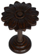Bloom Drapery Medallion, Mahogany