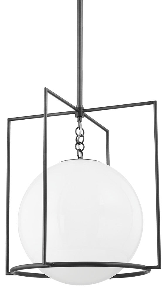 Frankie 1-Light Large Pendant Old Bronze