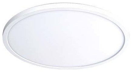 Round LED 7" Flush Mount 3000K, White