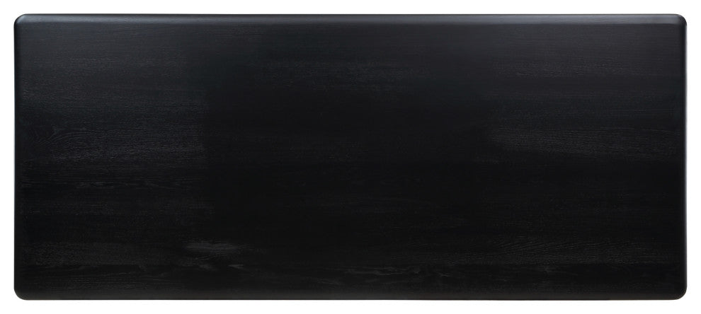 Malibu Dining Table Black Ash