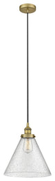 Innovations 616-1PH-BB-G44-L 1-Light Mini Pendant, Brushed Brass
