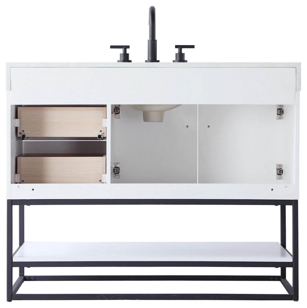 Elegant Lighting VF29242 Caroline 42" - Chestnut Brown