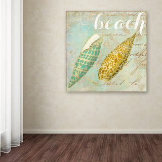 Color Bakery 'Turquoise Beach II' Canvas Art, 24"x24"