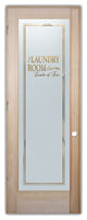 Laundry Door - Loads of Fun - Douglas Fir (stain grade) - 30" x 96" - Knob...