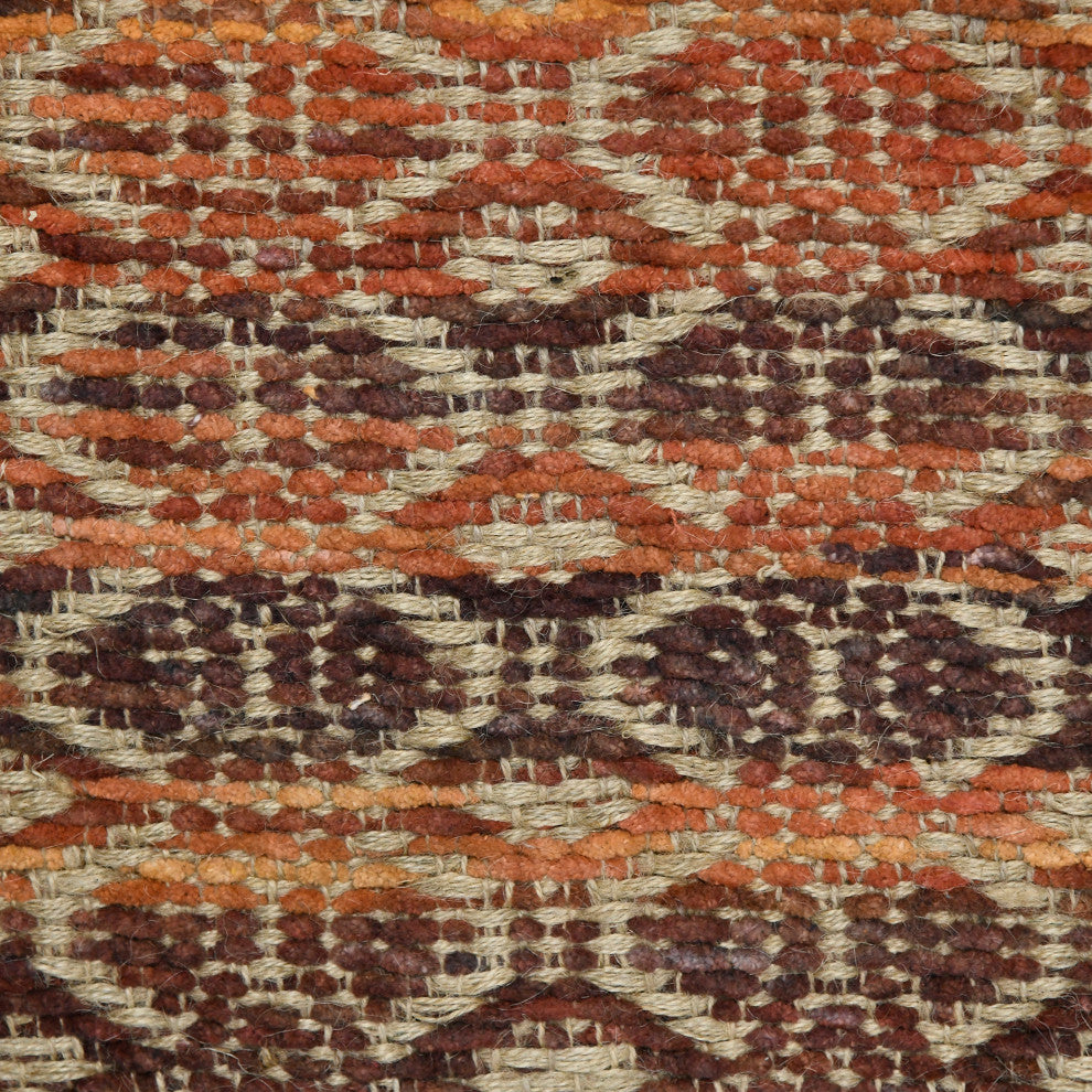 Zola Parquet Area Rug, Red, 2' x 3', Geometric